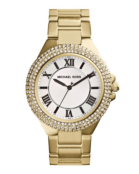 michael kors camille glitz watch|michael kors watch camille.